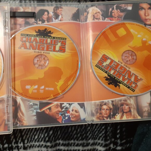 CHARLIE'S ANGELS COMPLETE 3 SEASON KATE JACKSON, JACLYN SMITH, CHERYL LADD DVD - Picture 9 of 16